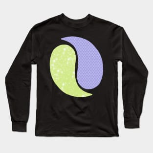 Textured Paisleys Long Sleeve T-Shirt